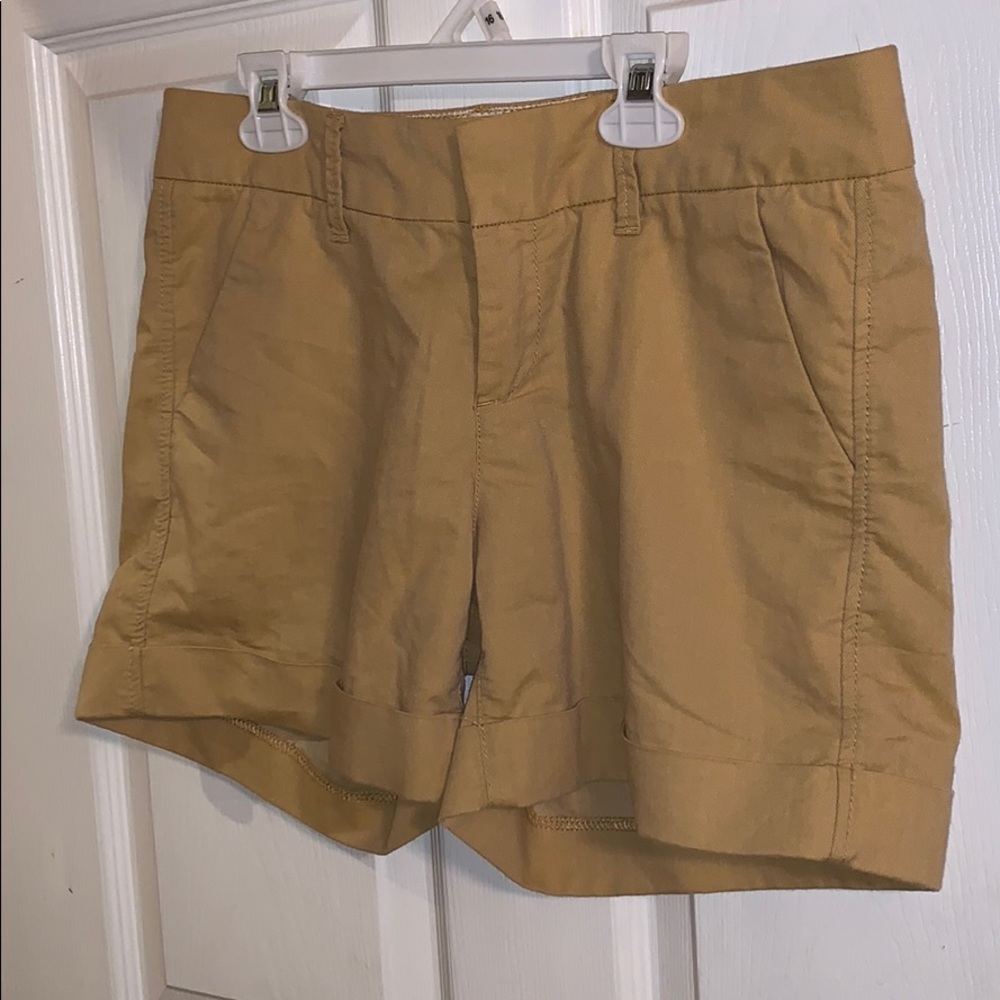Tan/ Yellow shorts